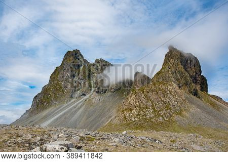 Mountain Eystrahorn In East Iceland