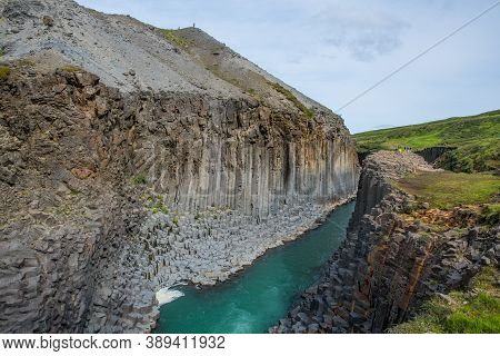 The Magnificent Studlagil Canyon In Iceland