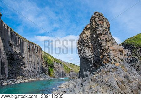 The Magnificent Studlagil Canyon In Iceland