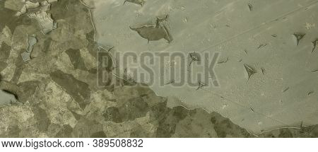 Khaki Texture Background. Watercolour Camouflage Material. Olive Combat Pattern. Abstract Woodland S