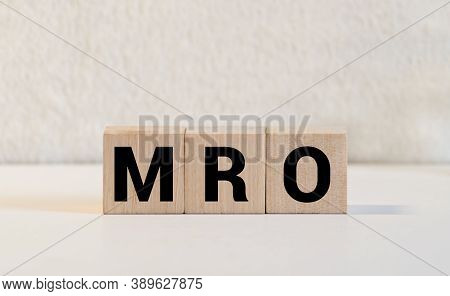 Maintenance, Repair, And Operations, Finance Conceptual. Mro