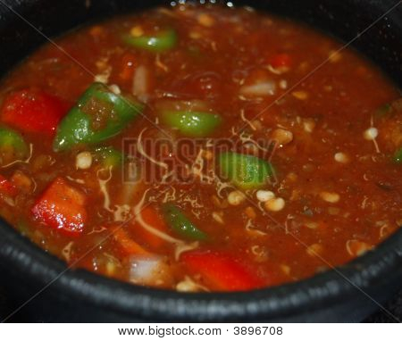 Salsa mit Paprika