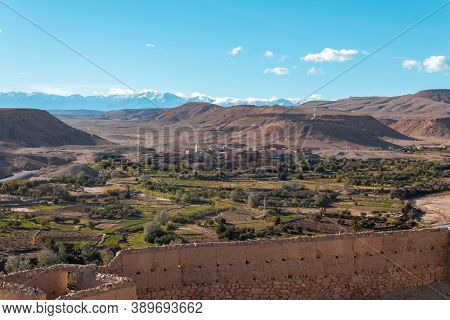 Ait Benhaddou, A Historic Ighrem Or Ksar (fortified Village) Along The Former Caravan Route Between 