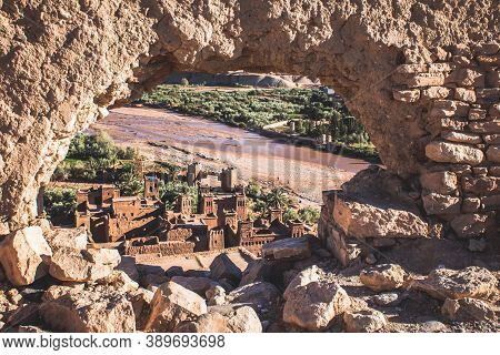 Ait Benhaddou, A Historic Ighrem Or Ksar (fortified Village) Along The Former Caravan Route Between 