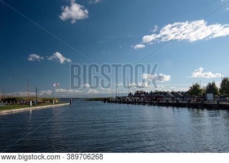 Port Of  Althagen On Fischland In Germany