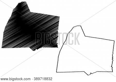 Simpson County, Kentucky (u.s. County, United States Of America, Usa, U.s., Us) Map Vector Illustrat
