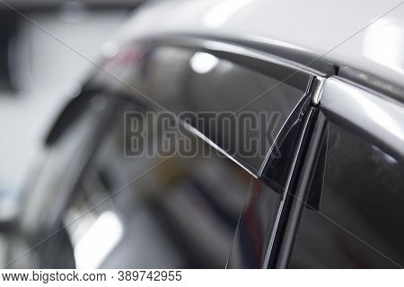 Deflectors For Car Windows.additional Equipment For The Car.