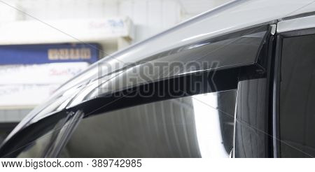 Deflectors For Car Windows.additional Equipment For The Car.