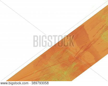 Autumn Watercolor Background. Delicate Texture. Free Place. Red, Yellow And Orange Colors.