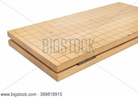 Folding Wooden Bamboo Weiqi Game Board - Made From Wood (wei Qi, Baduk, Goban, Igo Is Strategy Board