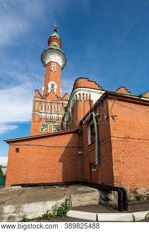 The Thousandth Anniversary Of Islam Mosque (also Known As The Mosque Across The Kaban Lake) In Kazan