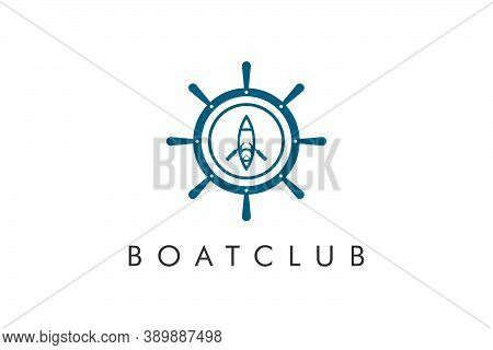 Boat Logo Suitable For Industrial Business, Brand Items Etc
