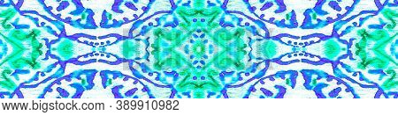 Ornament Tiles. White Ethnic. Multicolor Tile