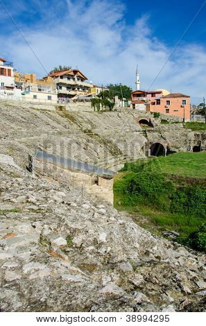 Durres, Albania-anfiteatro romano