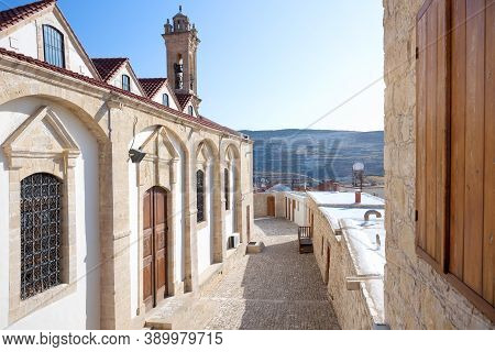 Fragment Of The Kykkos Monastery On Troodos