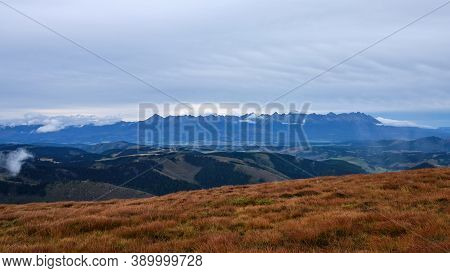 An Afternoon View Of High Tatras, Slovakia.