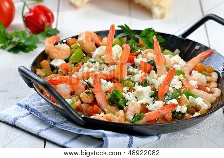Greek saganaki