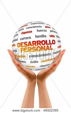 Personal Development Word Sphere (in Spanish)
