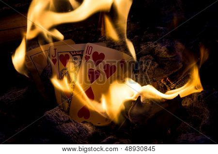 Burning Flush