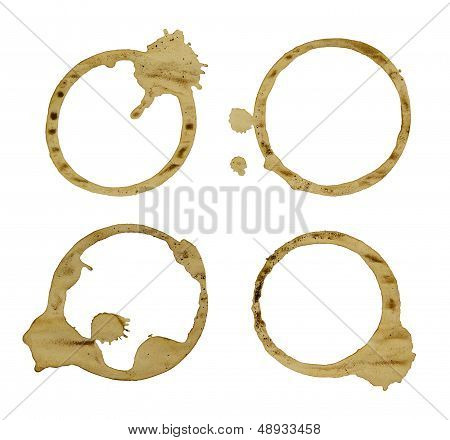 Four Coffee Stains