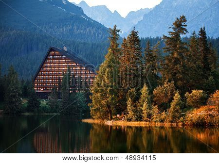 Mountain Lake In High Tatra