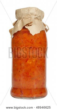 Ajvar čatní vychutnat domácí produkt