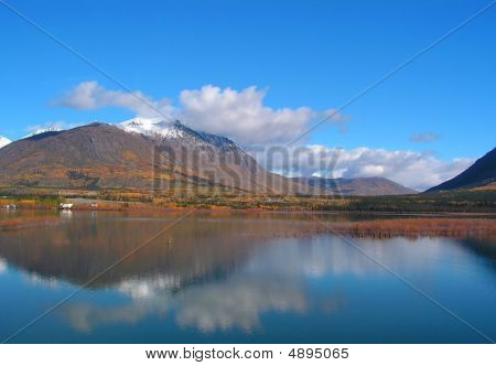 Lake Bennett da Carcross, territorio dello Yukon