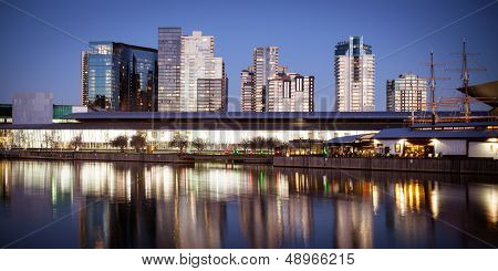 Melbourne Exhibition Centre At Night