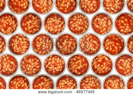 Industrial baked beans