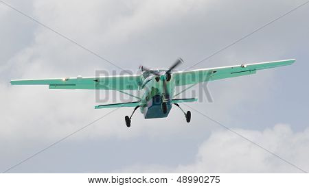 Small Plane Descending