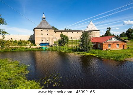 Staraya Ladoga (Old Ladoga) - ancient fortress in Russia