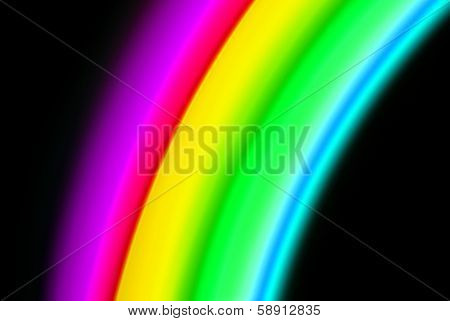 color spectrum blurry background