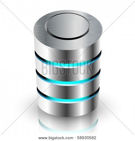 Concept of Private Information Base. Vector illustration.