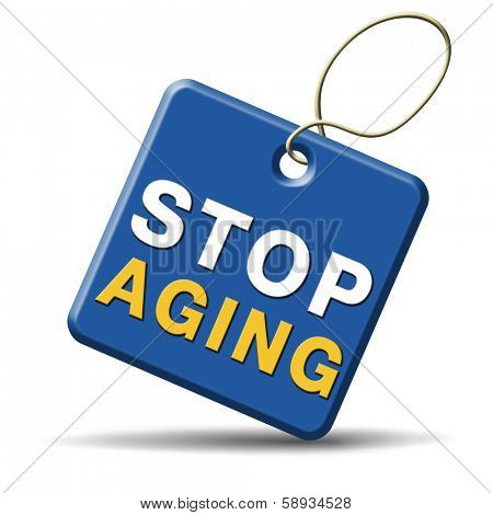stop aging stay joung forever staying and looking younger than you are not growing old