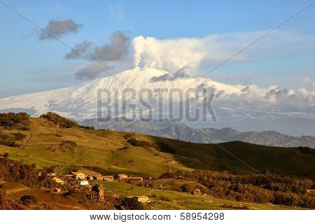 Volcano Etna