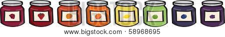 Cartoon Jam Set