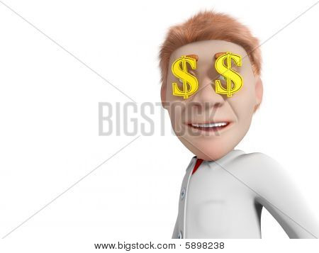 Dollars i øjnene