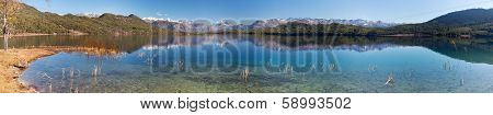 Panoramic View Of Rara Daha Or Mahendra Tal Lake - Rara Trek - West Nepal