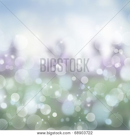 Blue  and green  Festive background