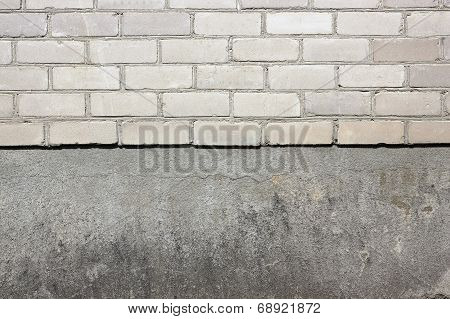 White Silicate Bricks And Plaste