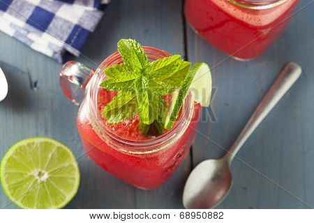 Refreshing Homemade Watermelon Agua Fresca