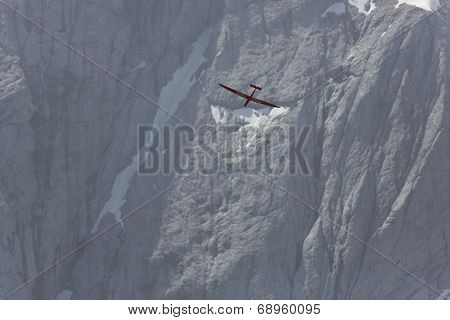 Radio Controlled Model Airplane In Flight
