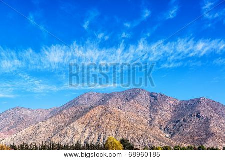 Hills In The Elqui Valley