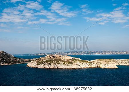 Hospital Caroline on Ratonneau island, Marseille