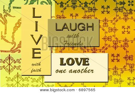 Live Laugh Love