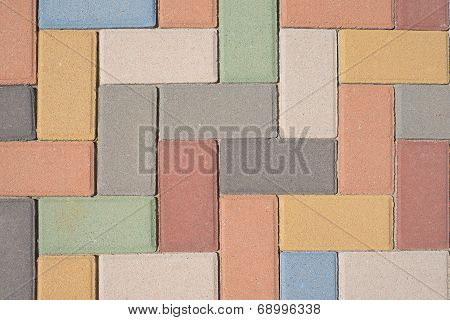 Paving stones pattern, background