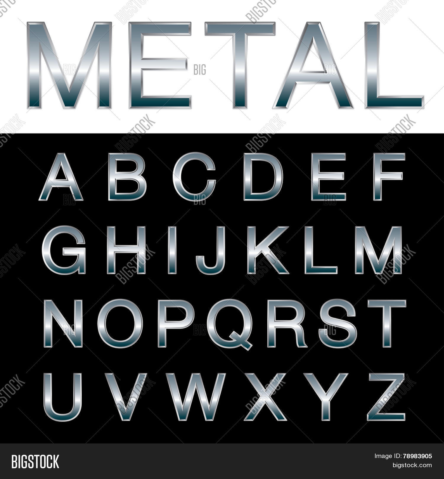 Vector Metal Emboss Vector & Photo (Free Trial) Bigstock