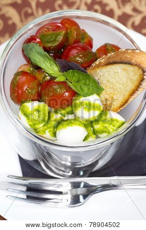 tomatoes and cheese