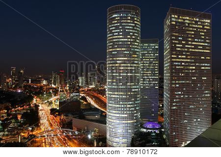 Tel Aviv skyline