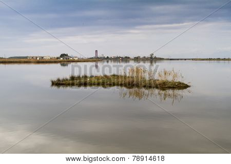 Port Lagos Area At Thrace, Greece